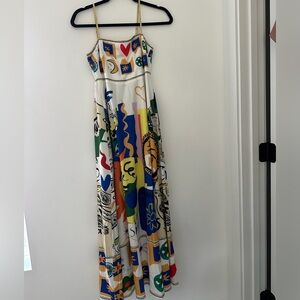 Commense Colorful Patterned Maxi Dress